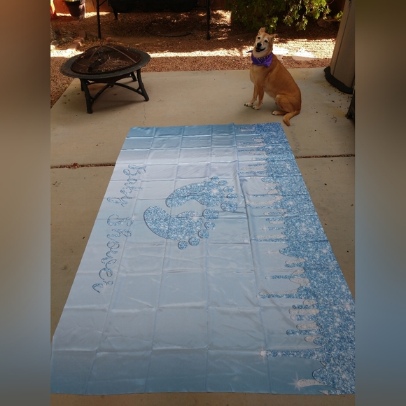 Decorative backdrop cloth with the design shown will come in unopened package - Picture 11 of 12